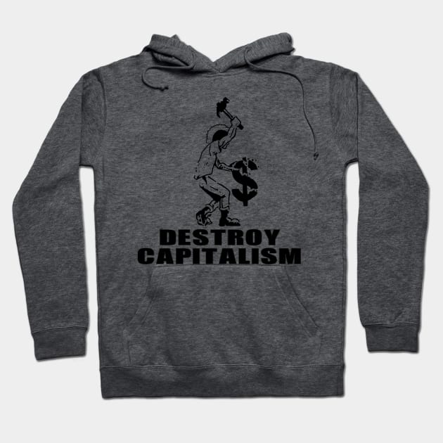 Punk Rock Anarchy Anti-System Anonymous Riot T-Shirts Hoodie by Anthony88